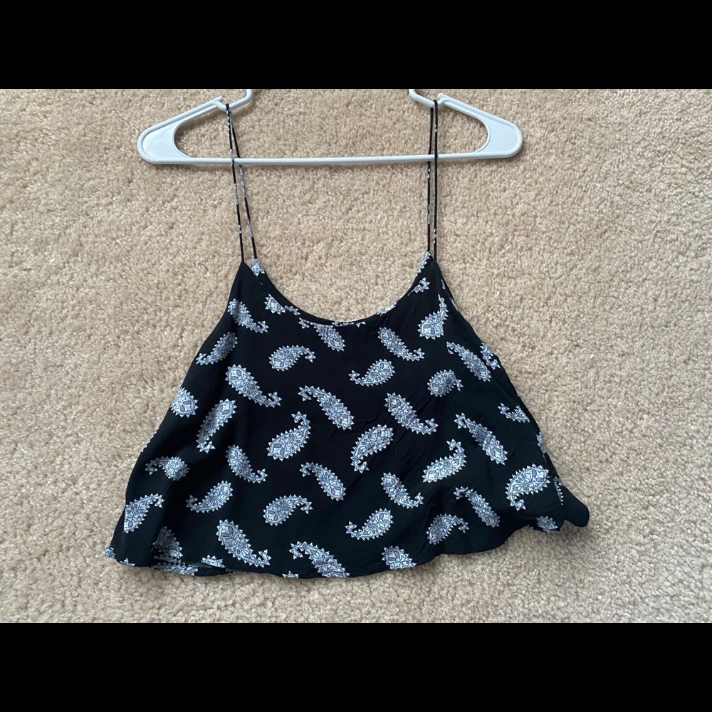 Bandana print top
